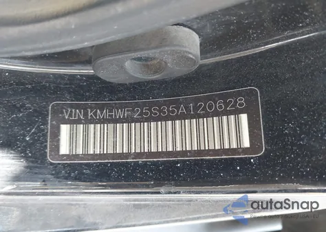 2005 Hyundai Sonata Gl из США, поврежденный, VIN KMHWF25S35A120628